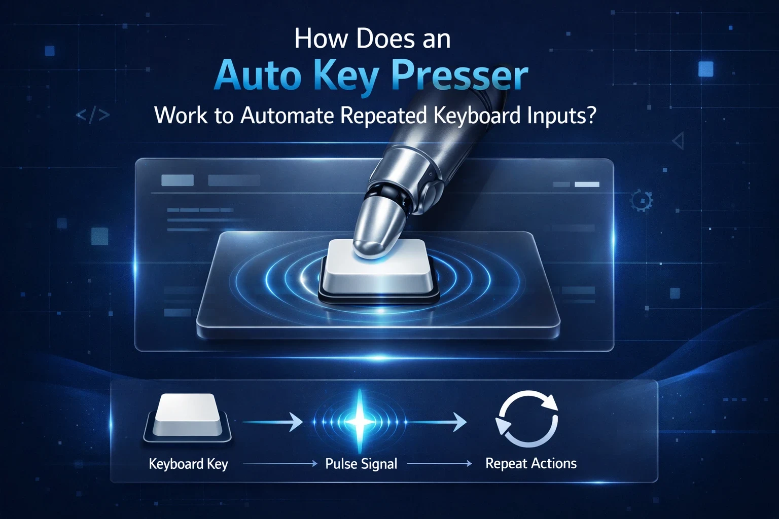 How Auto Key Presser Works for Repeated Inputs