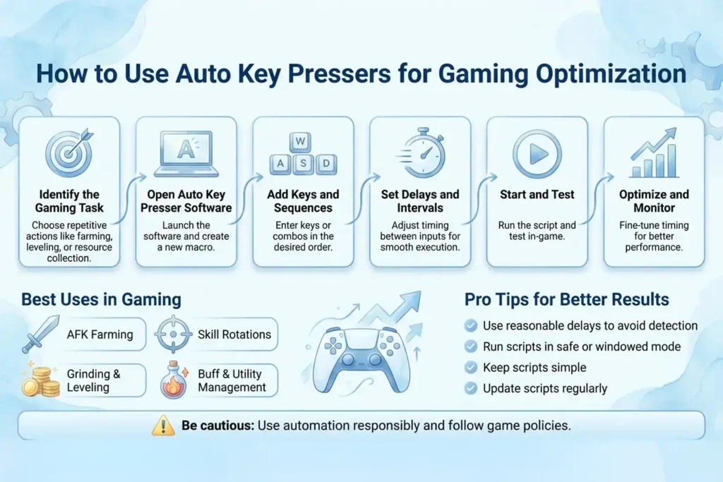 Auto Key Pressers for Gaming Optimization